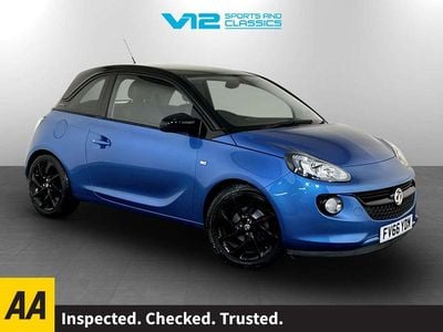 Used Vauxhall Adam S 70 HP (51 kW) 2017 Blue Hatchback