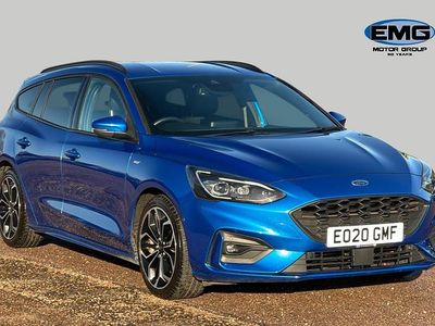 Blue Used 2020 Ford Focus ST-Line X Estate | £13,995 (Fair price)