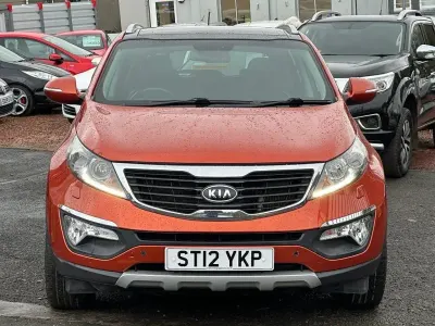 Used Kia Sportage 134 HP (98 kW) 2012 Orange SUV