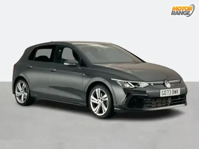 Begagnad VW Golf VIII R-line 2024 Grå Halvkombi