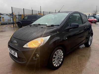 Used Ford Ka Zetec 69 HP (50 kW) 2010 Black Hatchback