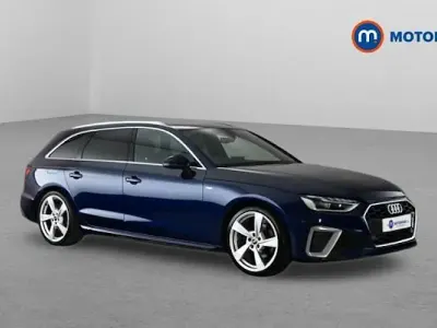 Used Audi A4 S-Line 150 HP (110 kW) 2023 Blue Estate