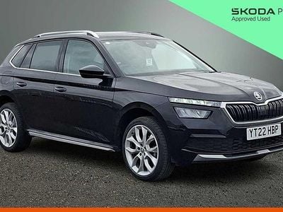 Used Skoda 110 R SE L 81 HP (59 kW) 2022 Black magic pearl effect Estate