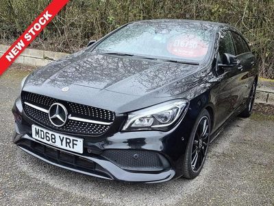 Used Mercedes CLA220 Shooting Brake AMG line 2018 Black Estate