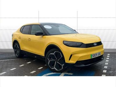Yellow Used 2025 Ford Capri Premium SUV | £36,995 (Expensive)