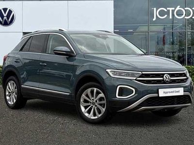 Blue Used 2022 VW T-Roc Style SUV | £22,852 (Fair price)
