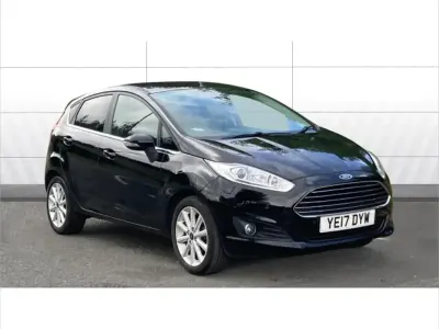 Used Ford Fiesta Titanium 125 HP (91 kW) 2017 Black Hatchback