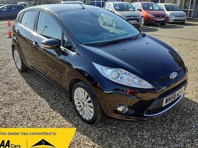 Used Ford Fiesta Titanium 2008 Black Hatchback