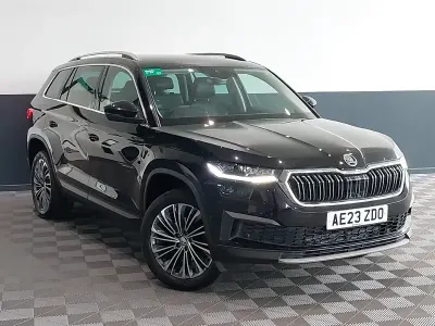 Used Skoda Kodiaq SE L Executive 150 HP (110 kW) 2023 Black SUV