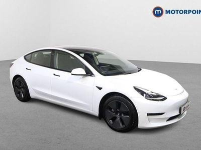 Used Tesla Model 3 Long Range AWD 366 kW (498 HP) 2021 White Sedan