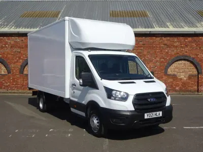 Usado Ford Transit 130 CV (95 kW) 2021 Blanco Descapotable