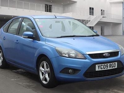 Used Ford Focus Zetec 2009 Blue Hatchback