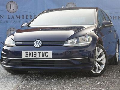 Used VW Golf VII SE 130 HP (95 kW) 2019 Blue Hatchback
