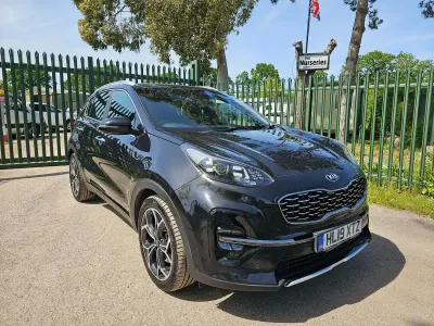Used Kia Sportage GT-Line S 185 HP (136 kW) 2019 Black SUV