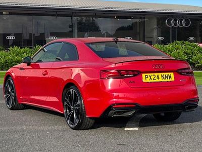 Used Audi A5 Black Edition 265 HP (194 kW) 2024 Red Coupe