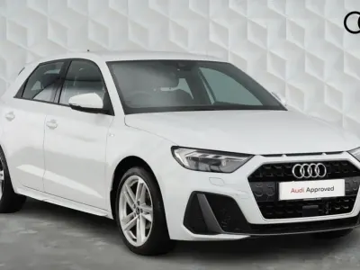 Used Audi A1 Sportback S-Line 110 HP (80 kW) 2022 White Hatchback