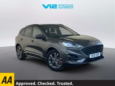 Usado Ford Kuga ST-Line 225 HP (165 kW) 2021 Cinzento SUV