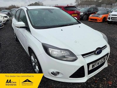 Used Ford Focus Zetec 2014 White