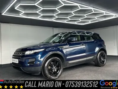 Used Land Rover Range Rover evoque Pure 190 HP (139 kW) 2012 Blue SUV