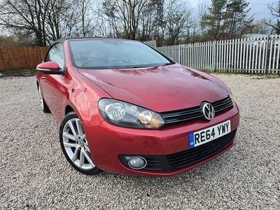 Used VW Golf Cabriolet GT 140 HP (102 kW) 2014 Red Cabriolet