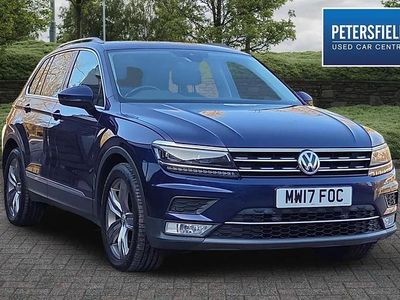 Used VW Tiguan SEL 147 HP (108 kW) 2017 Blue SUV