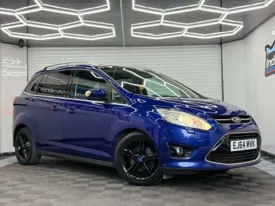 Used Ford Grand C-Max Titanium X 125 HP (91 kW) 2014 Blue MPV