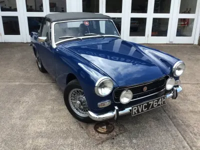 Used MG Midget 1970 Blue Cabriolet