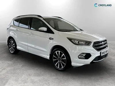 Used Ford Kuga ST-Line 120 HP (88 kW) 2018 White SUV