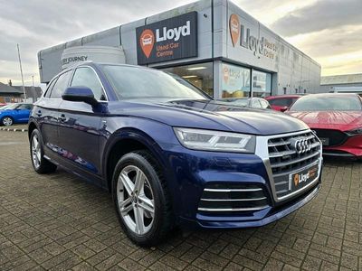 Blue Used 2018 Audi Q5 S-Line SUV | £19,995 (Fair price)