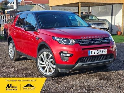 Red Used 2016 Land Rover Discovery Sport SE SUV | £8,750 (Fair price)