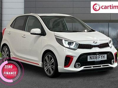 Used Kia Picanto GT-Line 66 HP (48 kW) 2018 White Hatchback