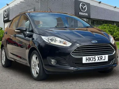 Used Ford Fiesta Zetec 100 HP (73 kW) 2015 Black Hatchback