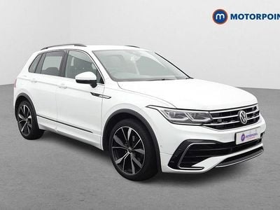 White Used 2021 VW Tiguan R-line SUV | £24,699 (Fair price)