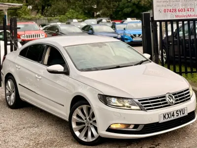 Used VW CC GT 2014 White Sedan