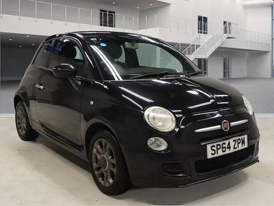 Black Used 2014 Fiat 500 S Hatchback | £3,790 (Fair price)