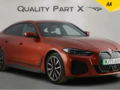 Used BMW i4 M Sport 250 kW (340 HP) 2023 Orange Sedan