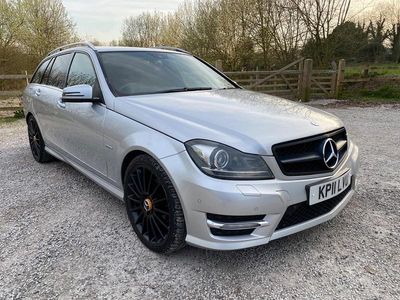 Used Mercedes C200 2011 Silver Estate
