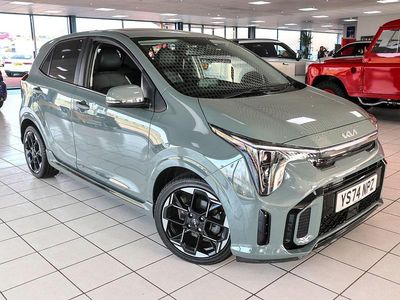 Used Kia Picanto GT-Line S 77 HP (56 kW) 2024 Green Hatchback
