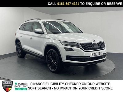 Used Skoda Kodiaq SE L 180 HP (132 kW) 2018 White SUV