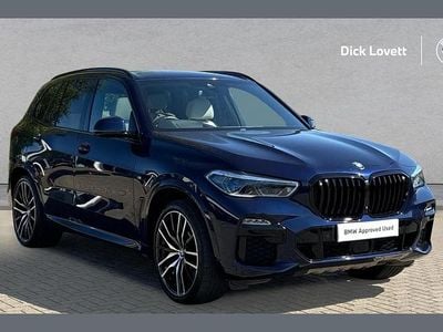 Begagnad BMW X5 M Sport 265 HK (194 kW) 2020 Blå SUV