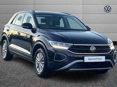 Black Used 2022 VW T-Roc Life SUV | £18,390 (Fair price)