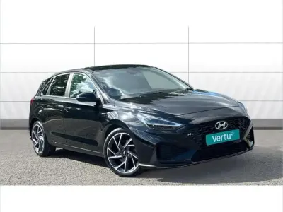 Second-hand Hyundai i30 N Line 159 CP (116 kW) 2021 Negru Hatchback