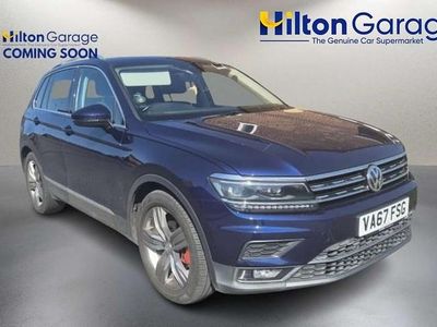 Used VW Tiguan SEL 150 HP (110 kW) 2018 Blue SUV