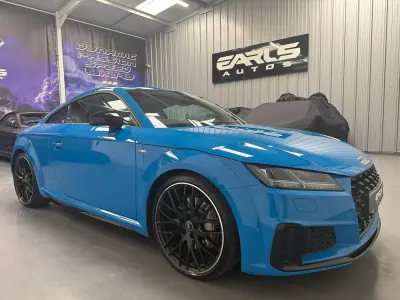 Used Audi TT Black Edition 245 HP (180 kW) 2020 Blue Coupe
