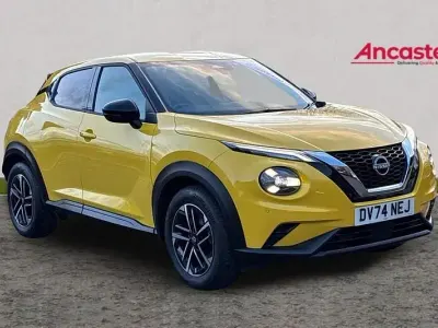 Używany Nissan Juke N-Connecta 2024 Żółty SUV