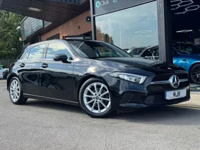 Used Mercedes A200 163 HP (119 kW) 2020 Black Hatchback