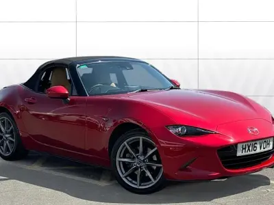 Used Mazda MX5 Inclusive 160 HP (117 kW) 2016 Red Cabriolet
