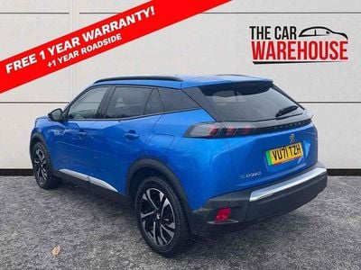 Blue Used 2022 Peugeot e-2008 Allure SUV | £13,499 (Fair price)