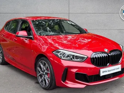 Used BMW 128 ti Shadowline 261 HP (191 kW) 2023 Red Hatchback