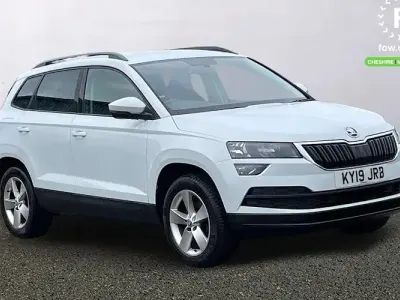 Used Skoda Karoq SE 150 HP (110 kW) 2019 White SUV